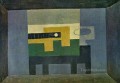 Guitare et cruche sur une table 1918 Cubismo